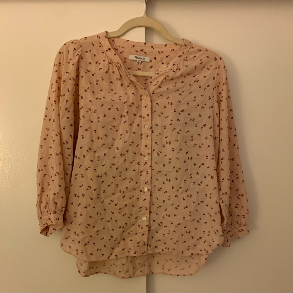 Madewell button up blouse